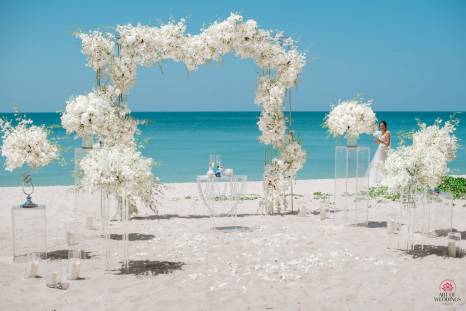 изображение: волшебная церемония свадьбы за границей