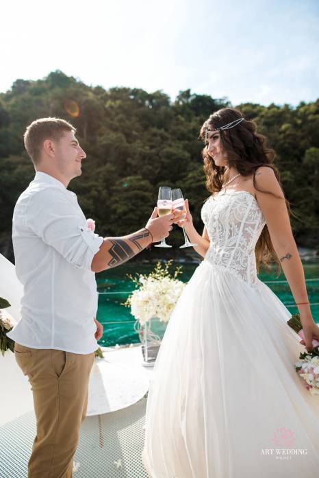 картинка: чудесная свадьба на острове Пхукет