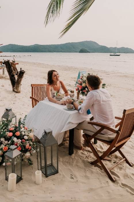 изображение: официальная церемония свадьбы на острове Пхукет