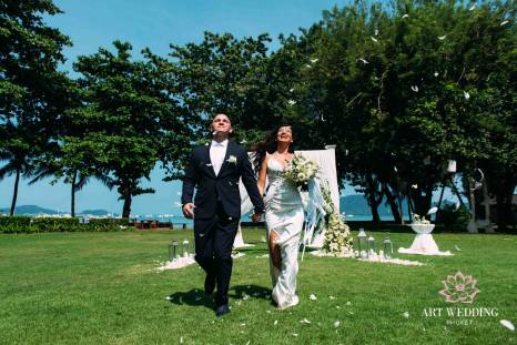 иллюстрация: волшебная свадьба на острове Пхукет