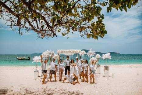 фотография: официальная церемония свадьбы на острове Пхукет