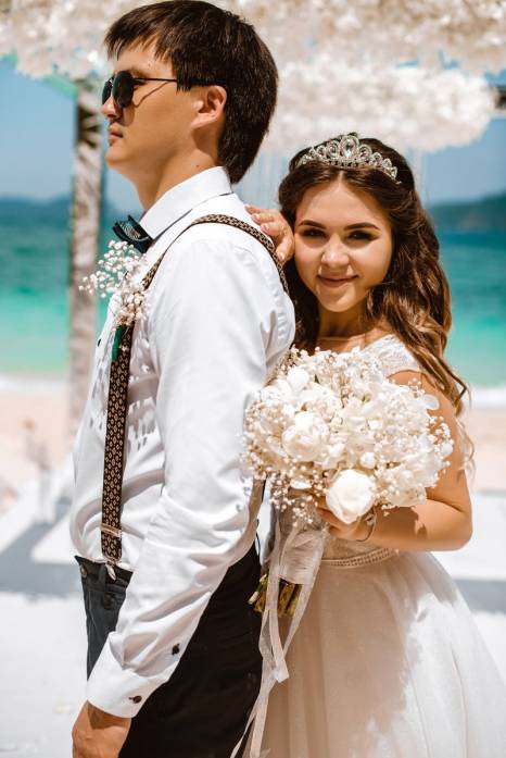 фото: красивая свадьба в Королевстве Таиланд