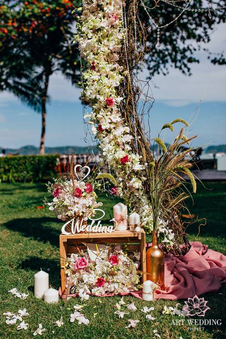 изображение: красивая церемония свадьбы в Королевстве Таиланд