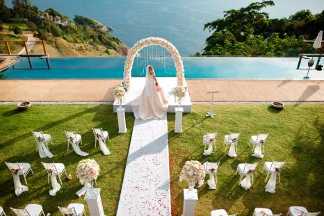 картинка: красивая церемония свадьбы в Королевстве Таиланд