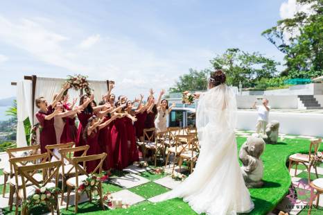 картинка: чудесная свадьба в Таиланде