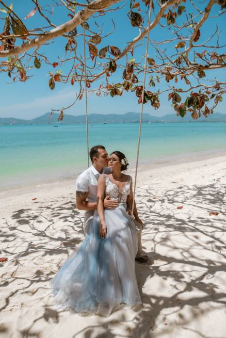 картинка: красивая свадебная церемония на острове Пхукет