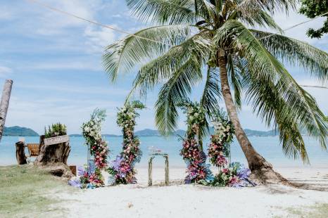 фотография: официальная свадебная церемония на острове Пхукет