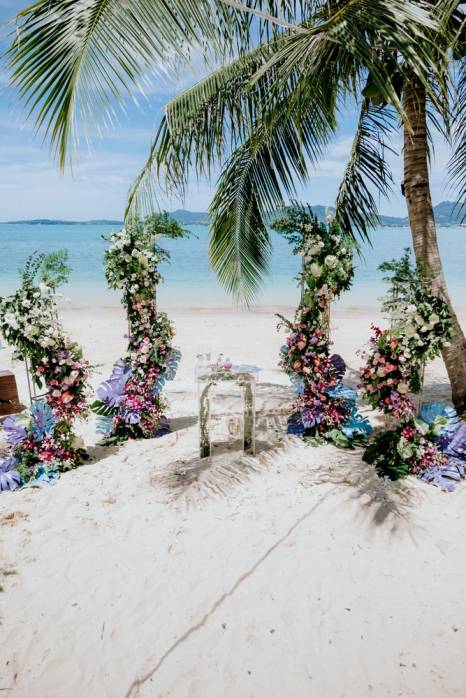 картинка: красивая церемония свадьбы на острове Пхукет