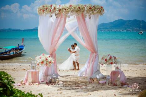 картинка: традиционная церемония свадьбы в Таиланде