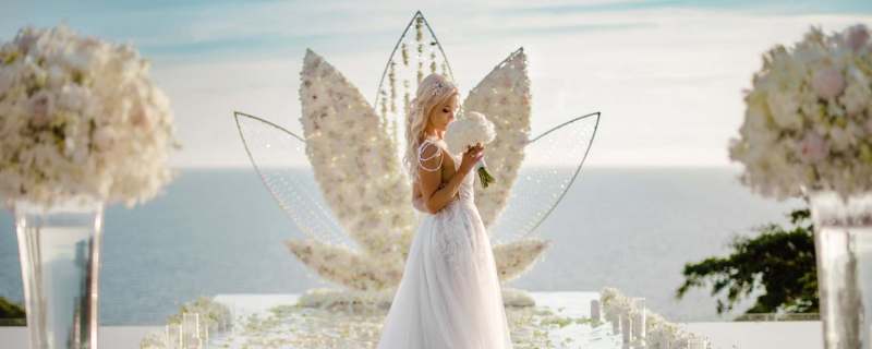 фотография: чудесная церемония свадьбы в Королевстве Таиланд