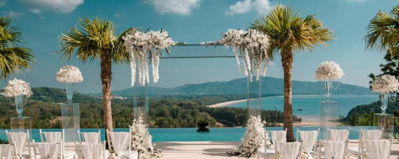 иллюстрация: традиционная церемония свадьбы на острове Пхукет